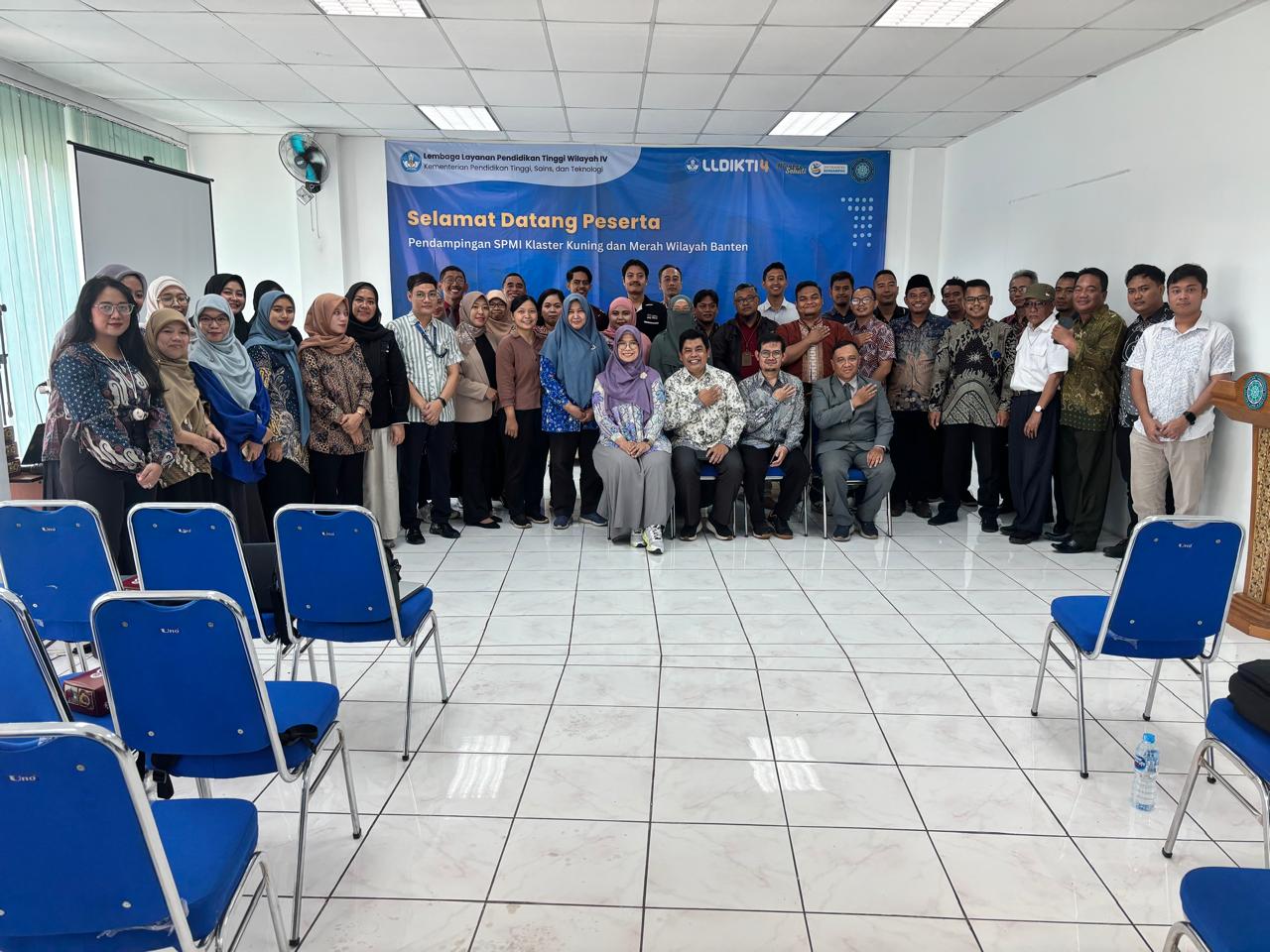 Pendampingan SPMI Klaster Kuning dan Merah Wilayah Banten